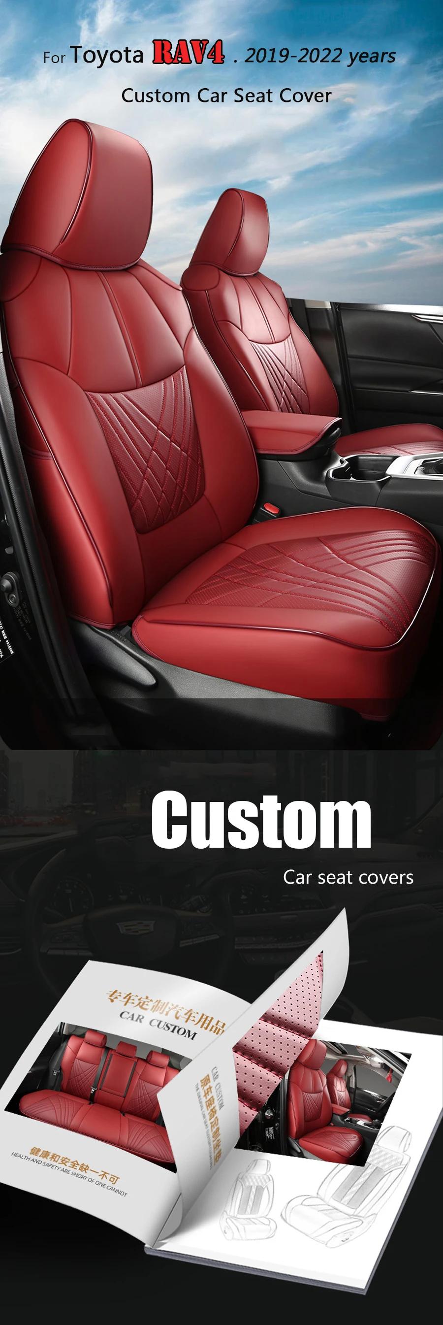 Car Special Seat Covers For Toyota Rav4 Hybrid /gasoline 2019 2020 2021  2022 Pu Leather Seat Cushion Fashion Car Styling 1 Sets - Automobiles Seat  Covers - AliExpress