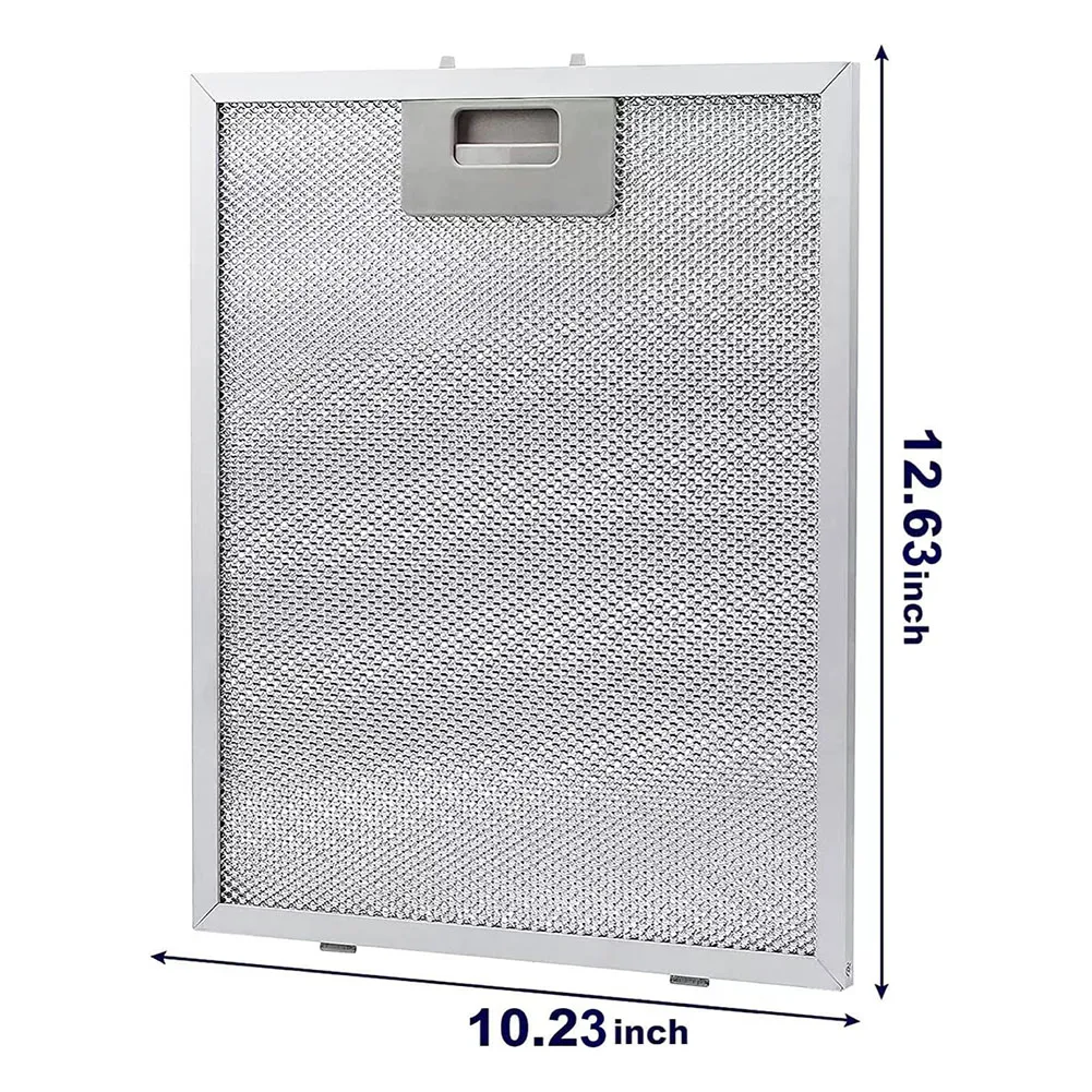 Cooker Hood Filter 1/ 2PCS Range Hood Filter Replacement Ventilation Aluminium Aspirator 26*32CM Cooker Hood Grease Filter Kitchen Extractor