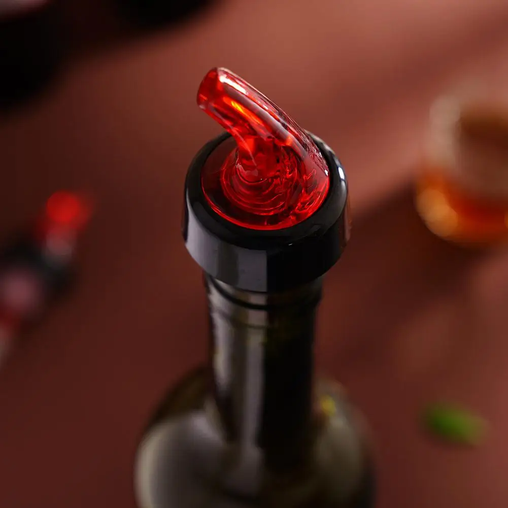 Description Picture 5 of item10-60ml Liquor Spirit Nip Measure Wine Shot Pourer Accessories Bar Wine Bartending Quantitative Barware Dispenser Bottle Po N6I0