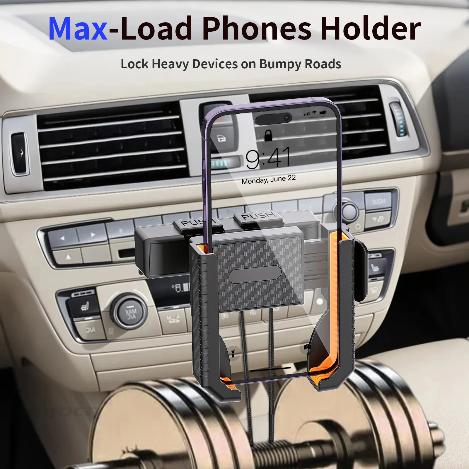 CD Slot Mount Universal Car Phone Holder