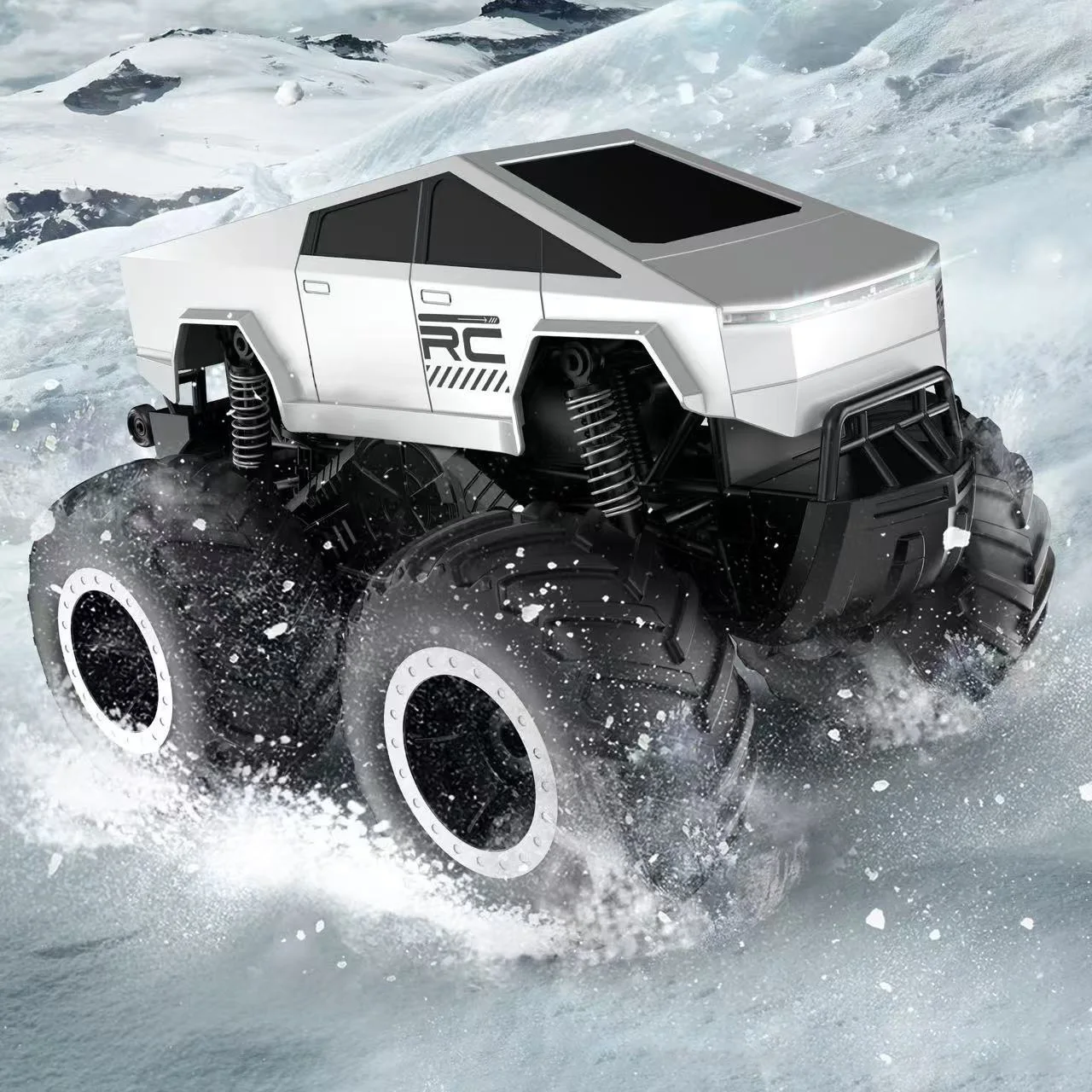 New Cyber Rc Car High-Speed Shockproof 4wd Off-Road Climbing Remote Control Car Handle Remote Control Car Boy Toy Children Gift 4