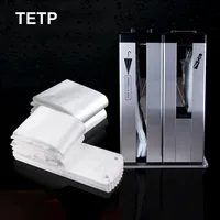 TETP 100Pcs Transparent Disposable Umbrella Bags Thicken Hotel Shopping Mall Hospital For Long/Short Umbrella Covers Plastic Bag 1