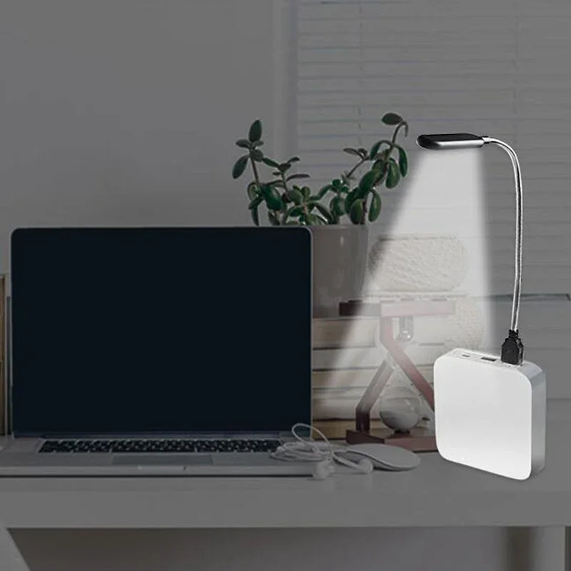 Mini Book Lamp Portable USB Reading Night Lamp White/Warm Color Table Desk For Laptop Power Bank Notebook PC Computer desk lamp,night light,led desk lamp,book light,mini night light,mini led light