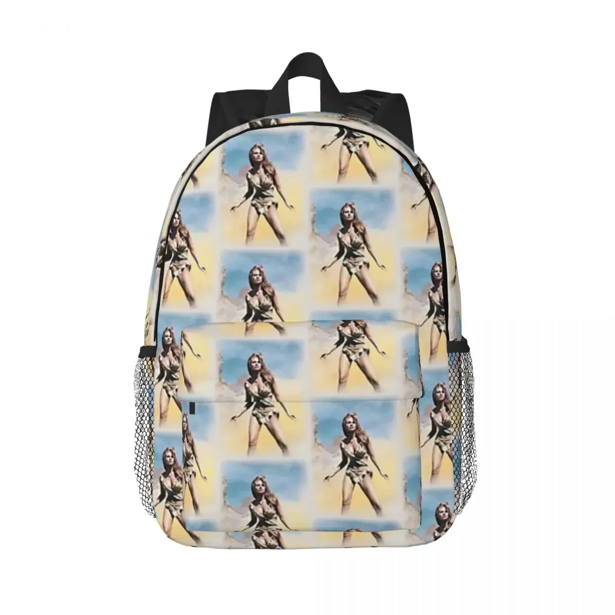 

Raquel Welch, Movie Star Backpacks Teenager Bookbag Casual Children School Bags Travel Rucksack Shoulder Bag Large Capacity