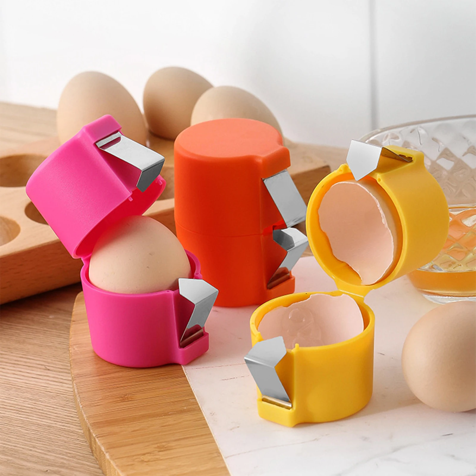 Eggshell Separator Convenient Opening Eggshells Egg Peeler Kitchen And Home Use Auxiliary Tool For Egg Peeling egg shell opener,egg opener