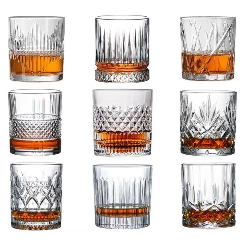 WineGlassTransparentWhiskyGlassLeadfreeCupsHighCapacityVodka