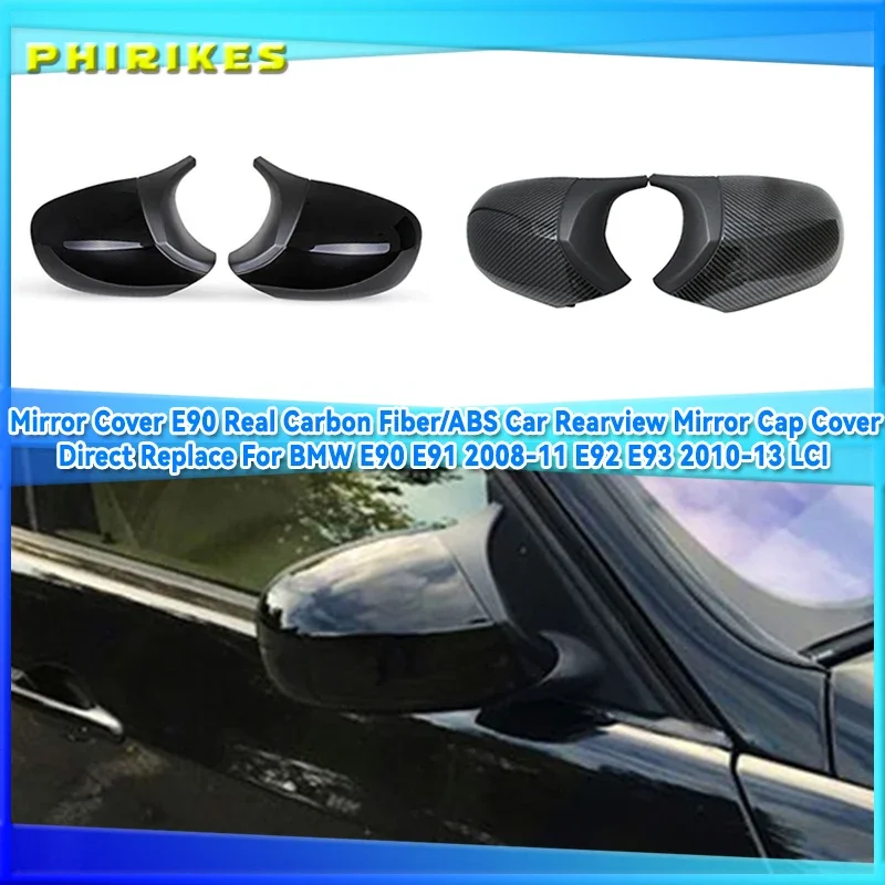 

For BMW 3 series E90 E91 E92 E93 LCI Facelifted Side Wing Mirror Cover Cap Rearview Mirror Shell Car Accessories