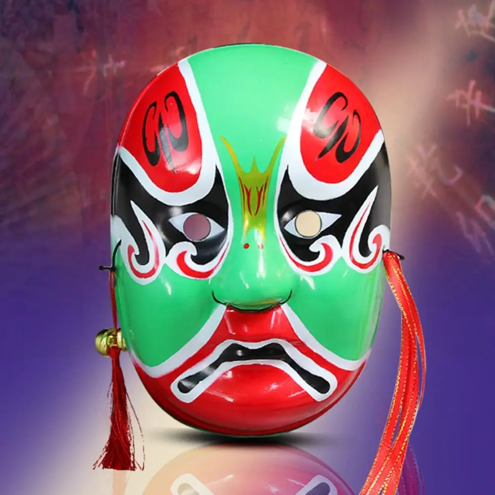 Partyzubehör Peking-Opern-Maske, Augenmaske, Cosplay, Abschlussball-Requisiten, traditionelles Handwerk, theatralische Kultur, dekorative Gesichtsbedeckung – Detail 12