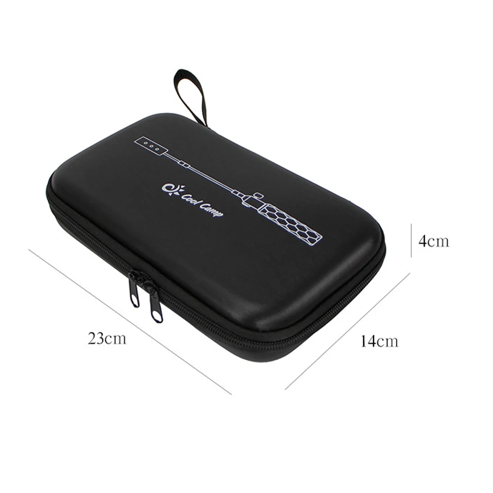 Portable Protective Bag Hard Shell Multipurpose Camping Igniter Protector Pouch Anti-collision Dustproof for Hiking BBQ Fishing