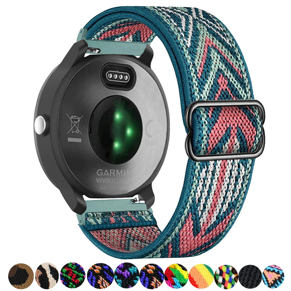 Elastic Smart Watch Band - Vibrant Color Wristband Replacement Bracelet