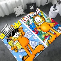 Classic 80s Garfields Bathroom Mat Non-Slip Laundry Room Mat Laundry Decor Balcony Child Living Room Toilet Rug 1