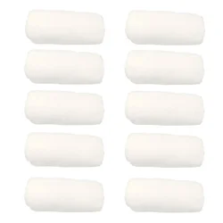 10-Pack Premium White Microfiber Towels - Ultra-Soft & Multifunctional for Face, Bath, and Hand Use (10pcs White)