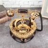 European Style Classical Phone Shaped Music Boxes Home Retro Decorative Ornaments Jewelry Storage Box Creative Presents 6