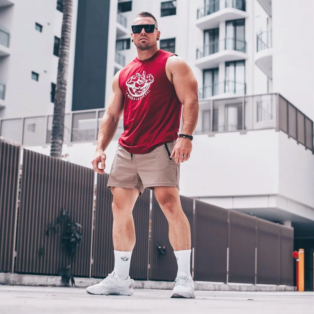 Cross border summer spot of fast drying shorts for foreign trade sports, medium waisted men and adults, one size fits all, witho