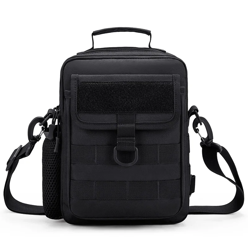

Outdoor multifunctional crossbody shoulder bag, men's nylon canvas, enlarged