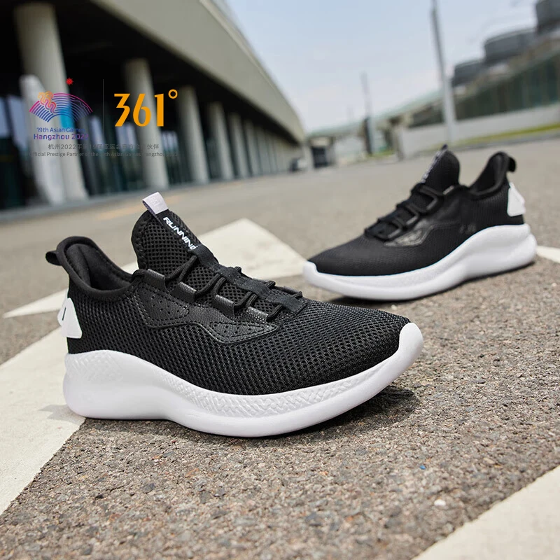 

361 Degrees NEW NFO One Pedal Women Running Sports Shoes Breathable Technology Mesh Cushioning Light Rebound Sneakers 682322212F