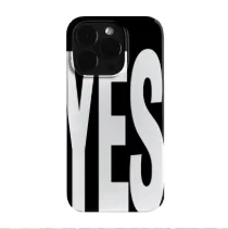 Personalized Black and White Letter Art Phone Case