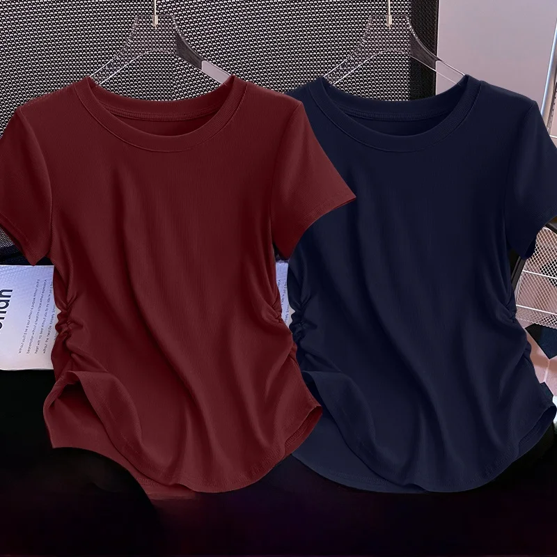 Burgundy + royal blue