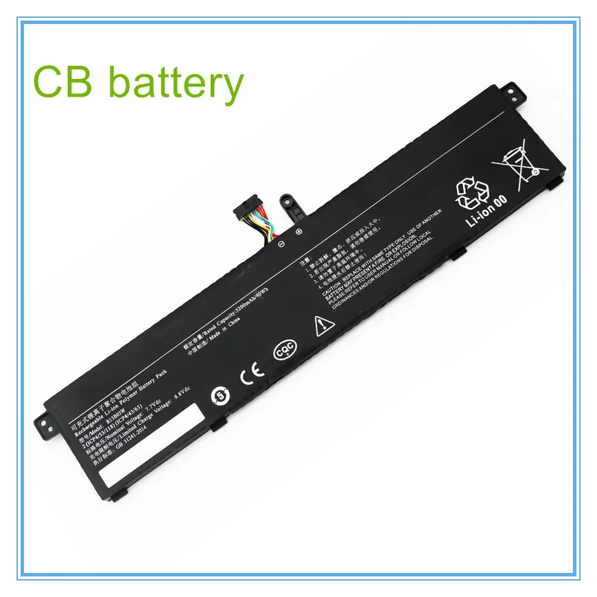 

R13B03W Laptop Battery For 13 XMA1903-BB XMA1903-AN Series Notebook 7.7V 40WH