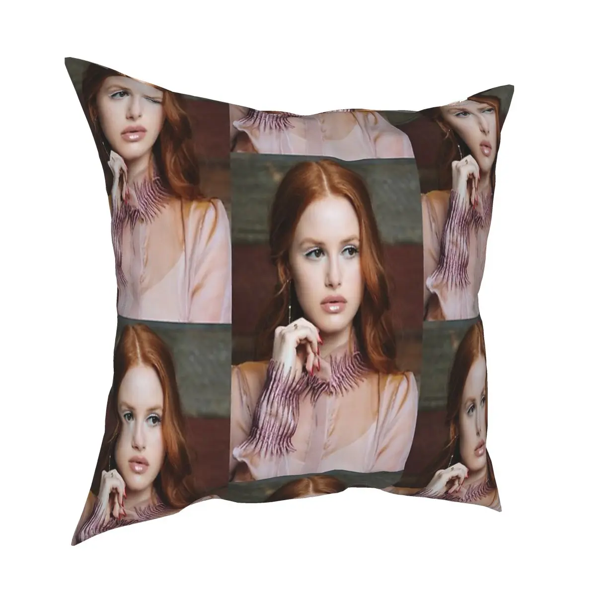 

Madelaine Petsch 7 Pillow Case Nordic Cushion Cover Blue Pillows Case On The Pillow Pillow Cover Covers Cushion 45X45cm