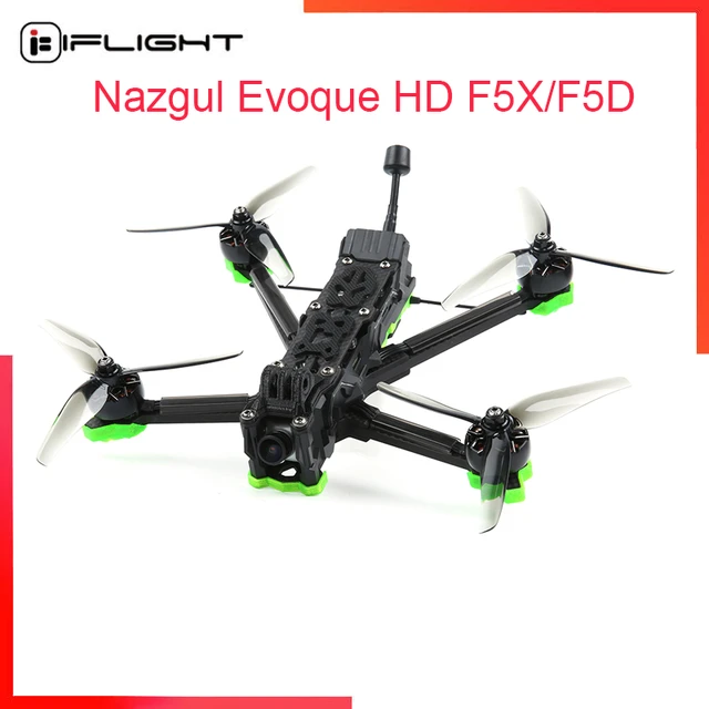 Iflight Nazgul5 Evoque F5x Fpv Drone Black With Gps 6s F5x Bnf R-xsr(nebula  Polar)