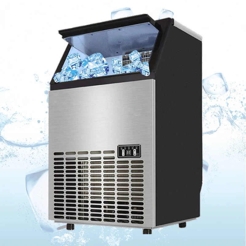 

50kg / 24h Ice Maker Commercial Ice Cube Machine Automatic Home Ice Making Machine For Bar Coffee Shop Tea Shop