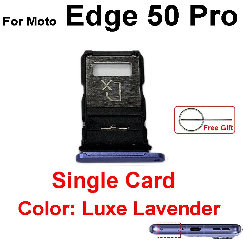 SIM Card Tray Holder For Motorola MOTO Edge 50 Fusion Edge 50 Neo