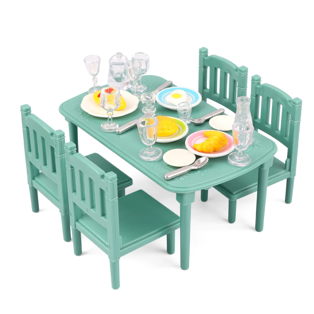 Mini Furniture Ornaments House Toys Miniature Kitchen Bathroom Doll House Scene Accessories Furniture