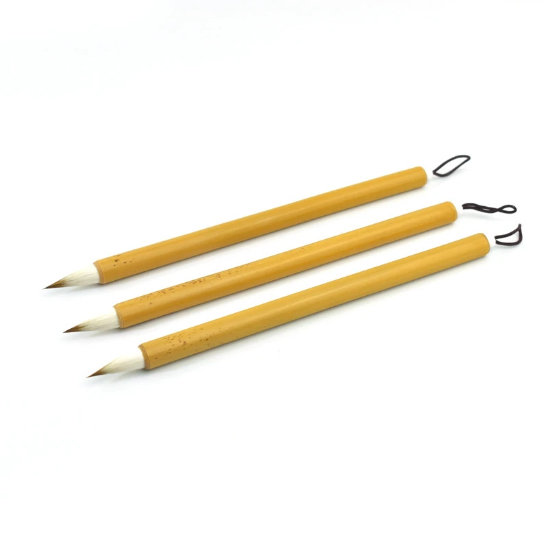 Chinese Calligraphy Brush Pen Multiple Hair Small Regular Script Writing Brush Set Landscape Painting Ink Drawing Supplies