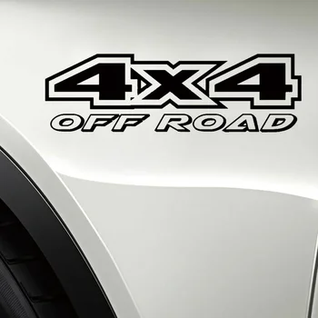 Adesivi per auto 4x4 Adesivo riflettente fuoristrada Intagliato Porta Tronco Paraurti SUV Trim Decal Accessori per decorazioni esterne per auto impermeabili