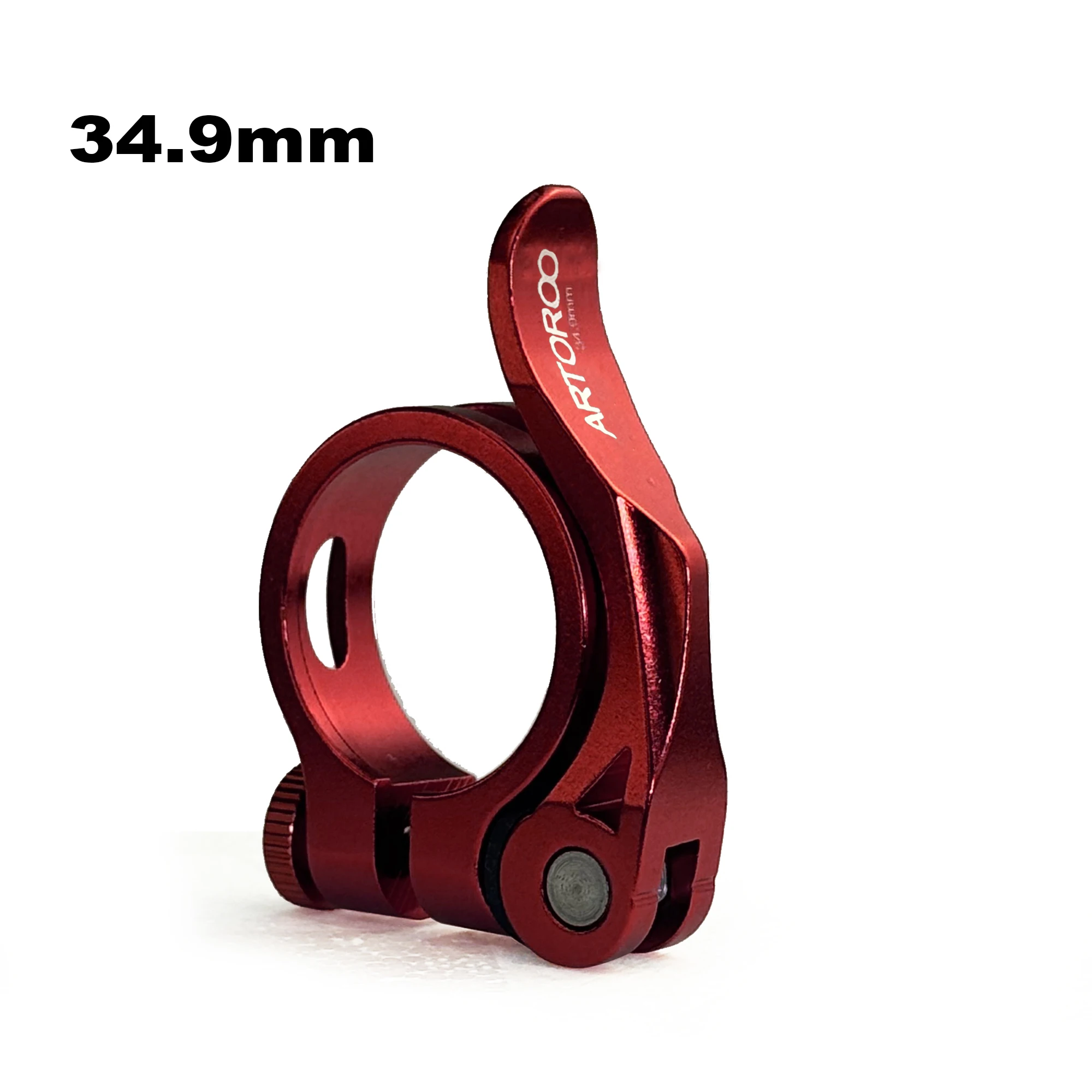 31.8/34.9mm Mounta Bike Seat Post Clamp Road Bicycle Aluminum Alloy quick release Seatpost Clamp bicycle parts