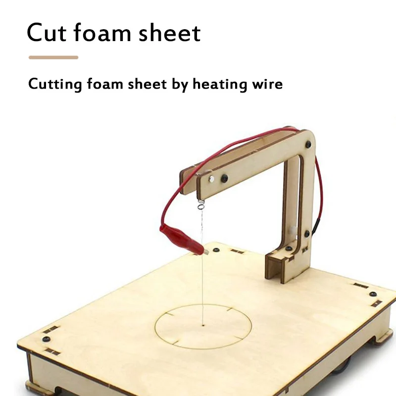 Foam Cutting Machine Foam Cutter Wire Cutting Convert Electrical Energy  into Heat DIY Wood for Desktop Boys Girls Children