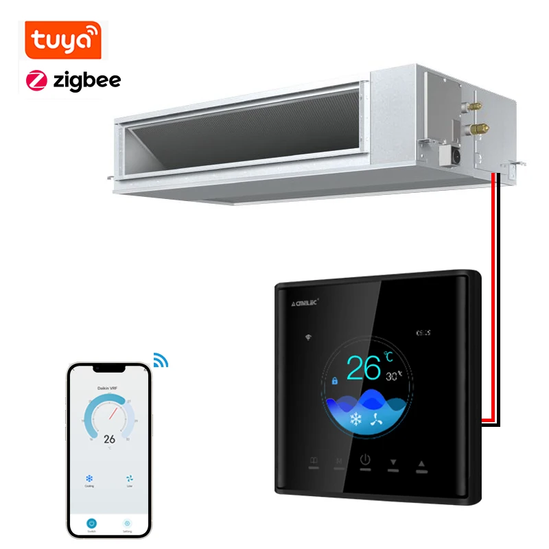 

Tuya Wifi Thermostat for DaiKin VRF ZigBee Madoka Wireless Remote Controller for DaiKin VRV Air Conditioning Work Alexa Google