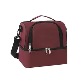Enhanced Multi - Use Double - Layer Insulated Waterproof Bag (Wine)
