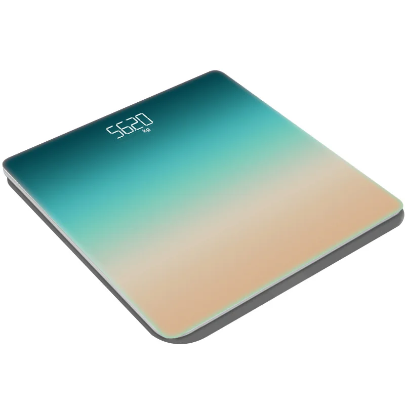 Household intelligent gradient color Bluetooth body weight scale simple and healthy height electronic weight scale 3
