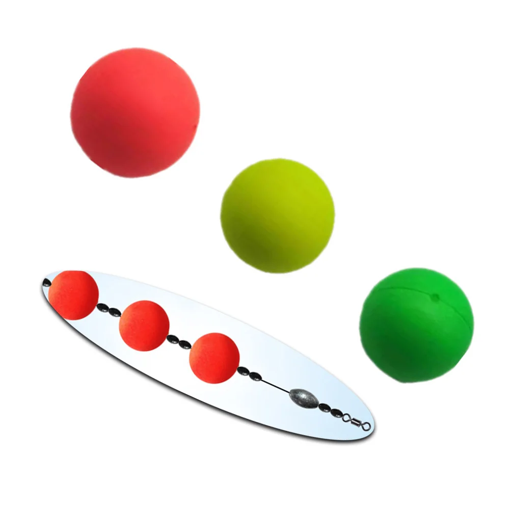 Bobber Ball Beads galleggianti da pesca boys Tackle Foam Strike indicatori giallo/rosso/verde 2022New High Performance