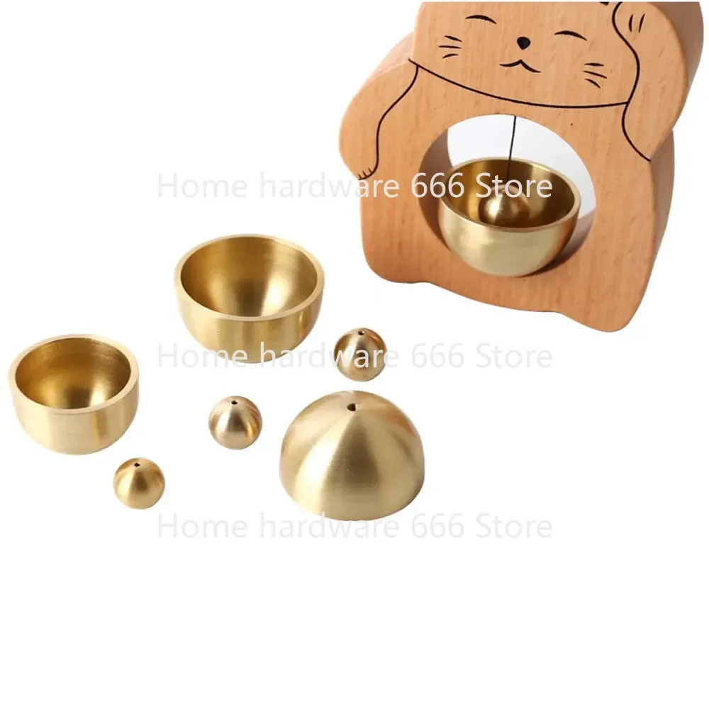 Dopamine Door Bell Accessories, Pure Copper Wind Bell Accessories, Refrigerator, Wooden Wind