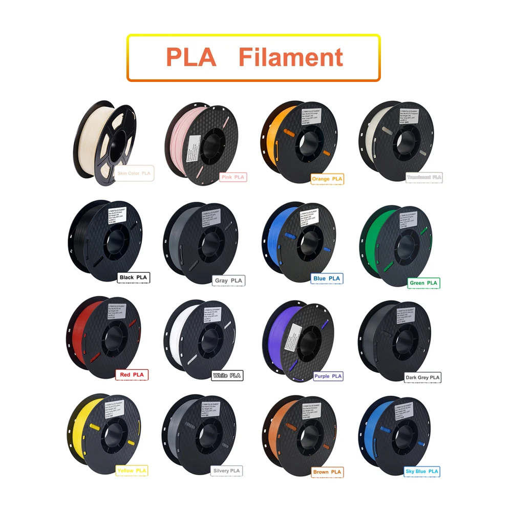 

TOP 3D Printer 1KG 1.75mm PLA Filament High Quality 3D Printing Eco-friendly Plastic Consumables