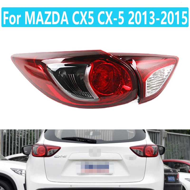 For Mazda Cx5 Cx-5 2013-2015 Rear Bumper Tail Lamp Brake Stop Taillight  Taillamp Shell Without Bulb Taillight Half Assembly - Tail Light Assembly -  AliExpress