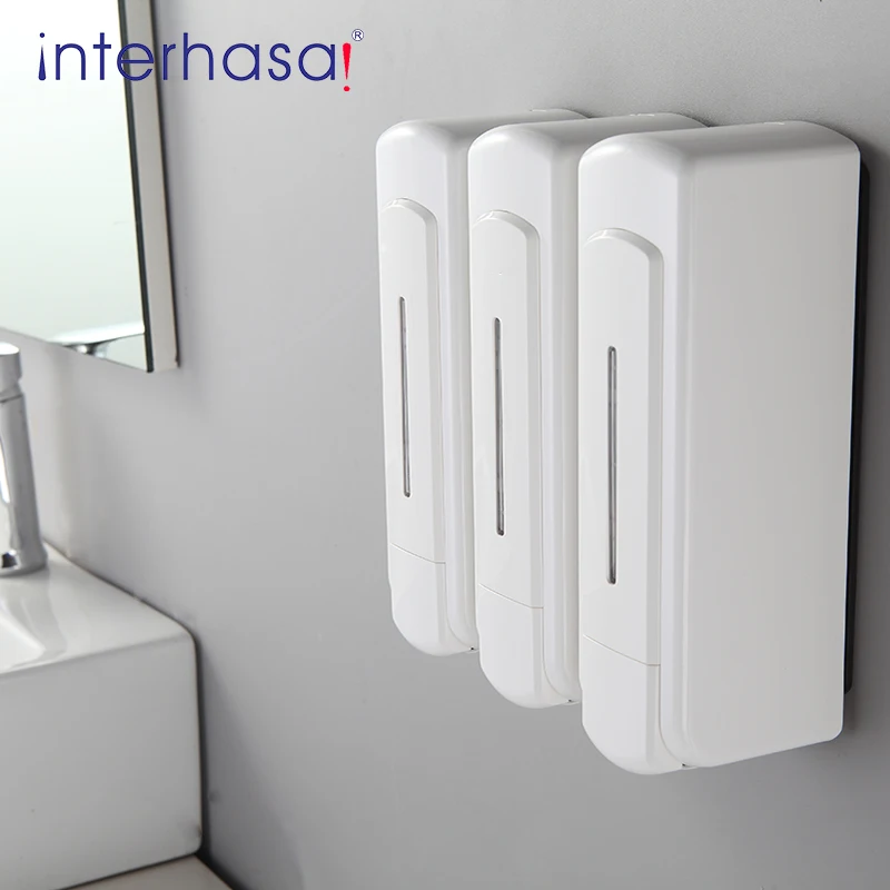 Soap Dispenser 1050ml Single/Double/Triple Wall Shower Bath Shampoo Gel Dispenser Bathroom Liquid Container