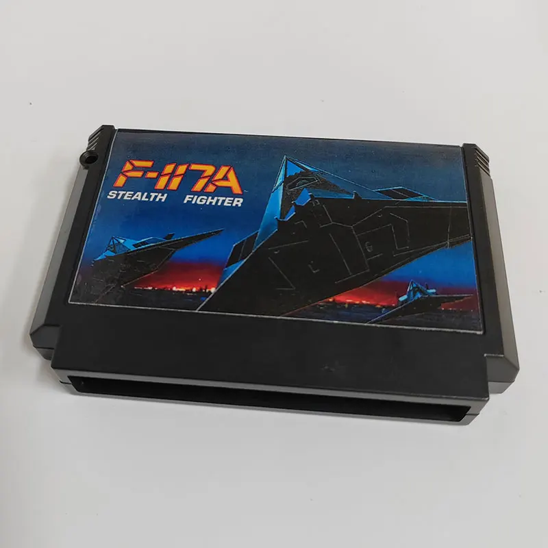 Фото F-117A stelth figther Видеоигра для 60 контактов 8 бит FC игровой картридж №5