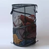 Large Oxford Foldable Dirty Cloth Basket Convenient Floor standing Mesh Breathable Handheld Cloth Foldable Storage Basket 1