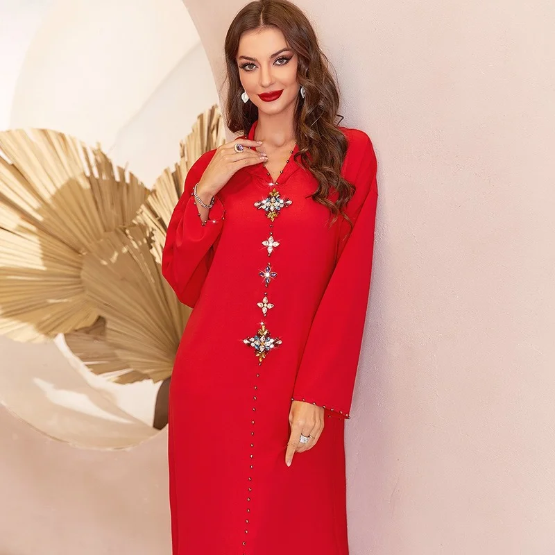 Open Abayas for Women, Muslim Dress, Dubai, Turkey, Islamic Clothing, Chic Islam Abaya, Diamond, Fashion, 2023