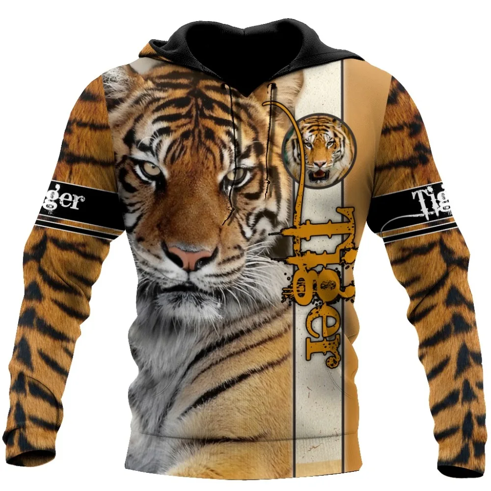 Animal 3d Hoodies Sweatshirts Men Lion Hoodie Print Painting Hooded Casual Art 3d Printed Unisex Streetwear Casual Pullover