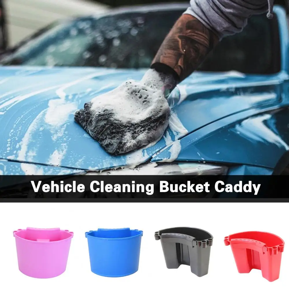 

Car Wash Bucket Organizer Multipurpose Detailing Cleaning PP Material for Home Kitchen Auto Care Supply