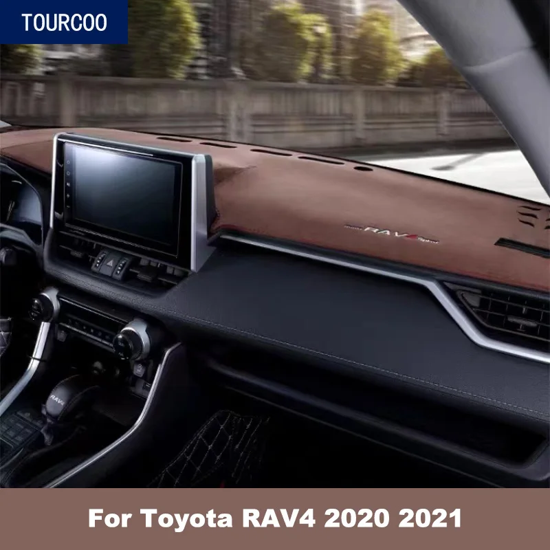 

Car Interior Dashboard Sun Protection Pad Light-proof Pad for Toyota RAV4 2020 2021 Car Modification Accessories