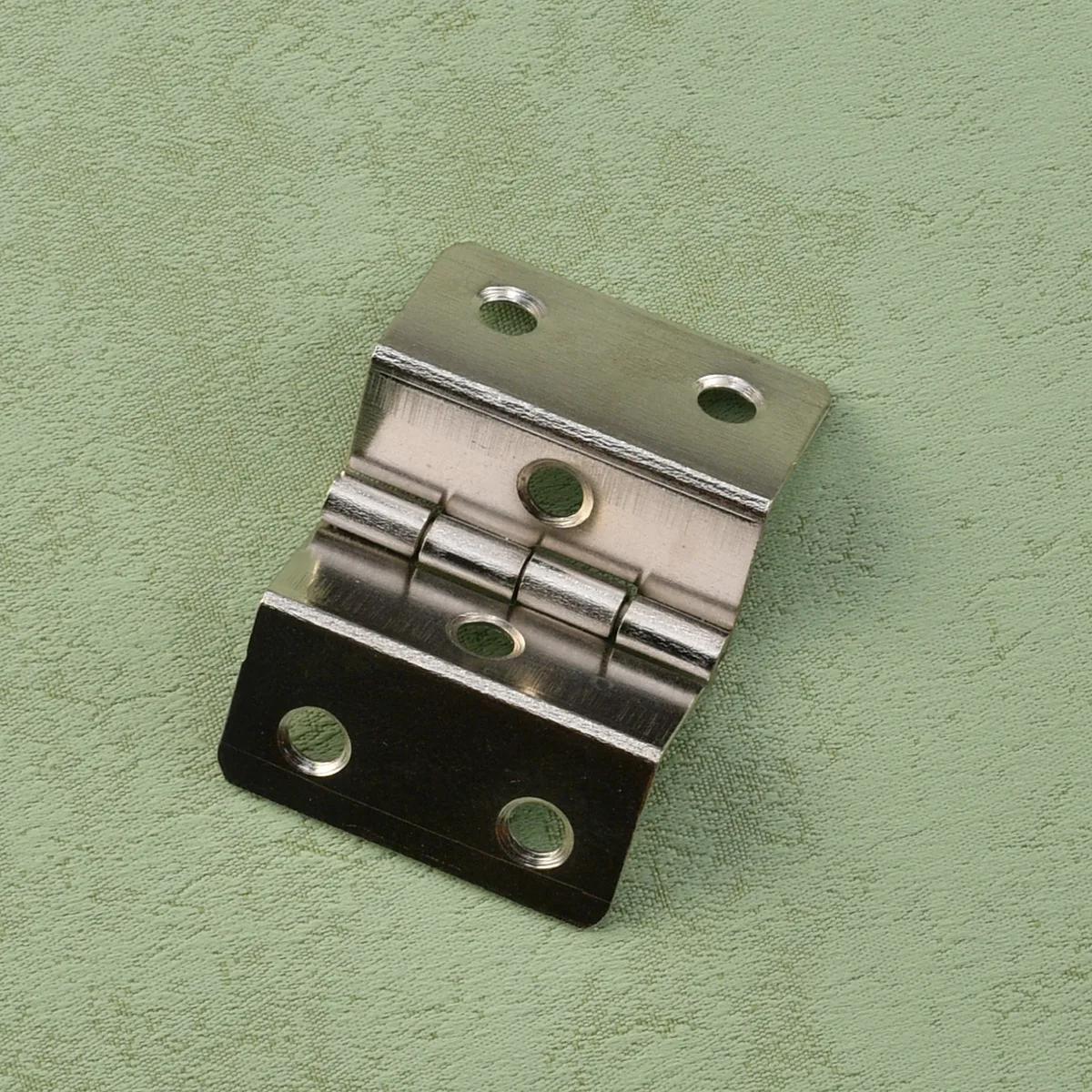 Four fold side length 30mm bronze hinge iron sheet 6-hole right Angle hinge right Angle suitable for clamping 24mm board