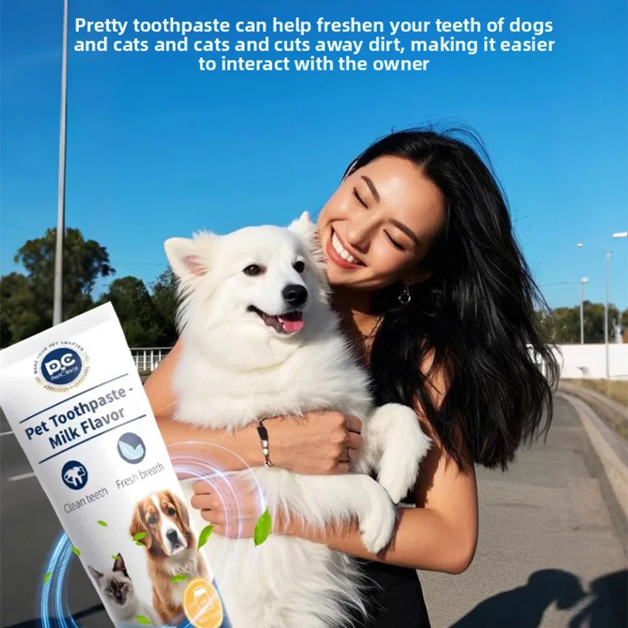Milk Flavor Pet Toothpaste 5