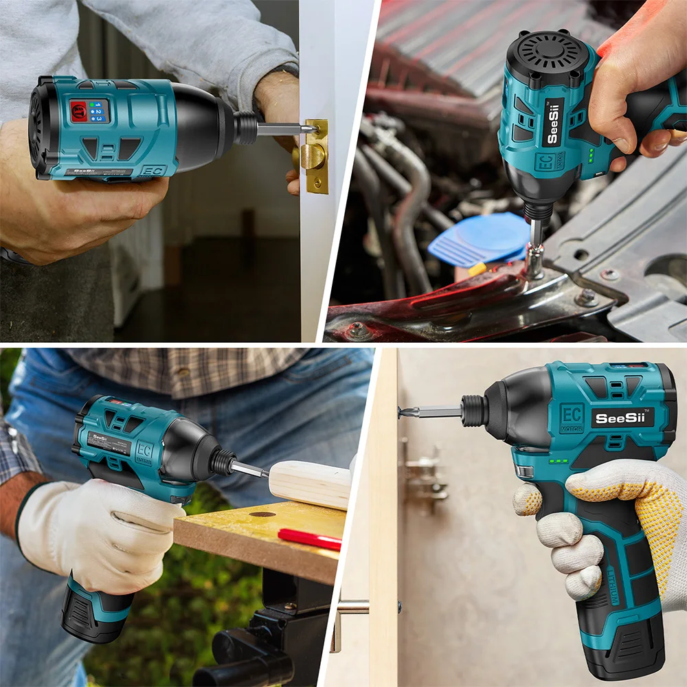 Seesii Cordless Impact Wrench review by Torque Test Channel