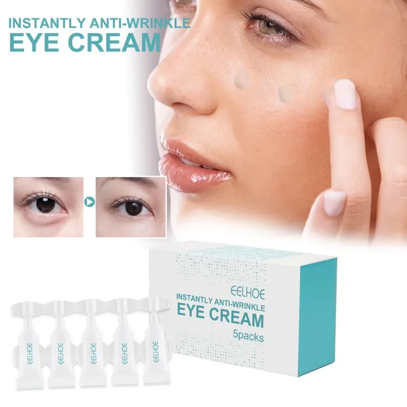 Eye Cream Instant Anti Wrinkle Fade Fine Lines Remove Dark Circles Eye Bags Lifting Firming Deep Care Anti Aging Moisturizing
